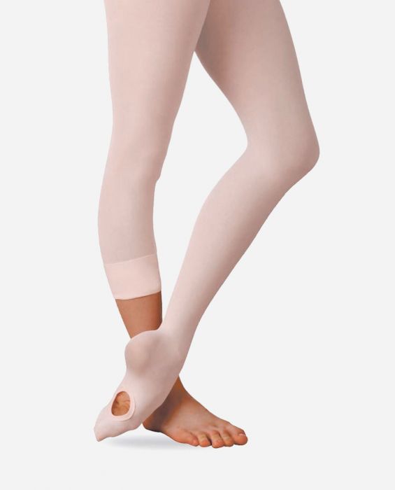 DANCEYOU Girls Ballet Tights Womens Dance Stockings Footed Skin