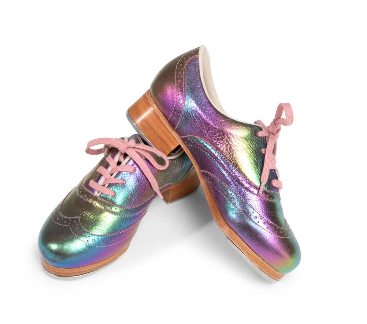 New Limited Edition Capezio Roxy Iridescent Tap Shoe 960F
