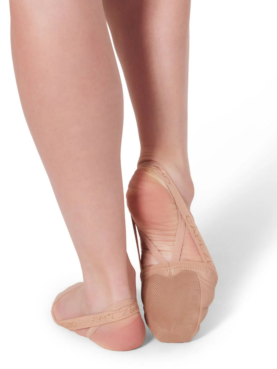 Half Sole Turning Pointe Shoes Capezio Turning Pointe 55 Leather