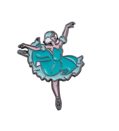 GB Blue Ballerina Pin #Style3