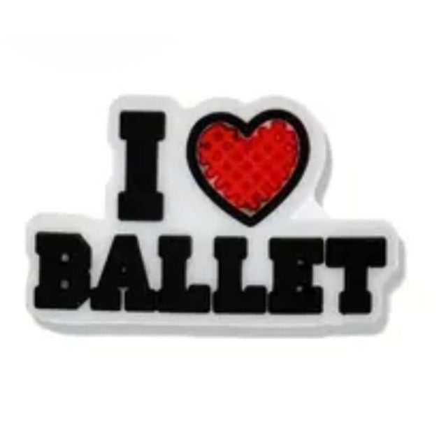 GB I Love Ballet Jibbitz JIB-ILB