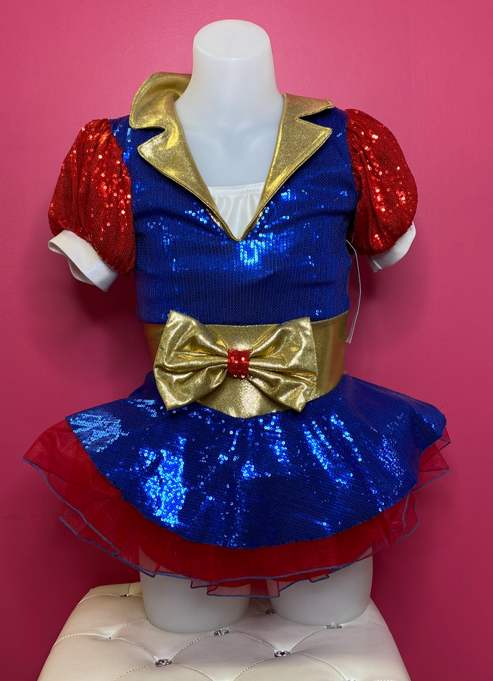 GB Child 8/10 Blue Sequin Dress 2015-16