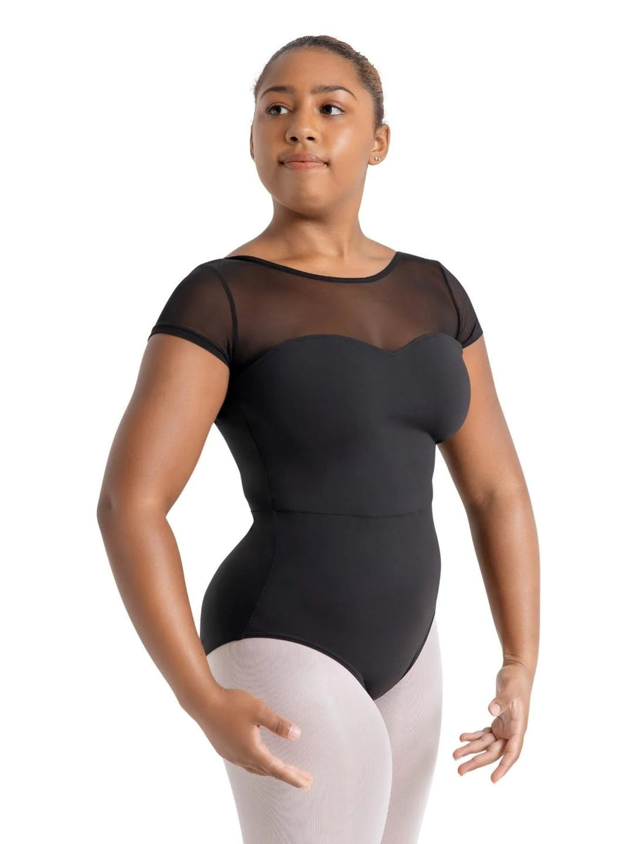 Capezio Adult Mesh Cap Slv Leotard MC831W – Gabie's Boutique
