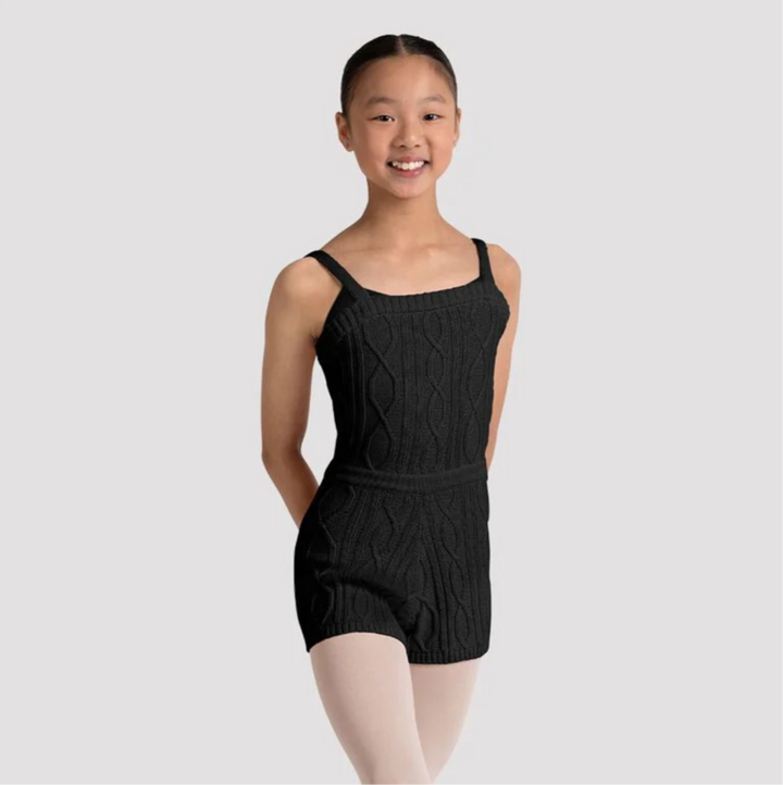 Bloch Child Camellia Knit Short Onsie CU12002