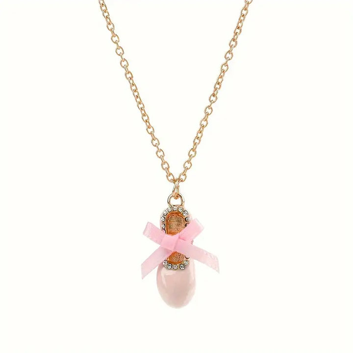 GB Ballet Shoe Charm Necklace BSCN-24