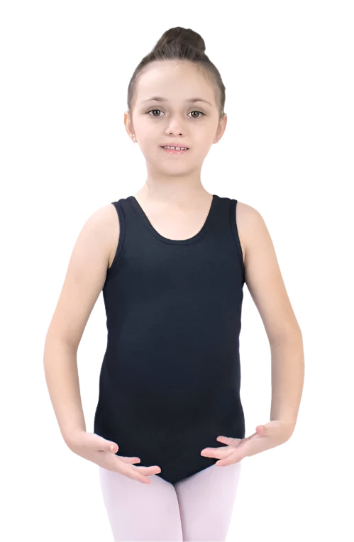 Basic Moves Child 5 Stone Leotard BM5502GN