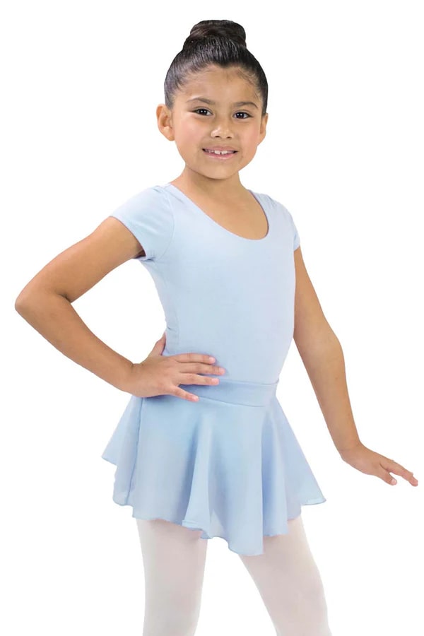 Basic Moves Child Light Blue Georgette Skirt BM2155G-LBL