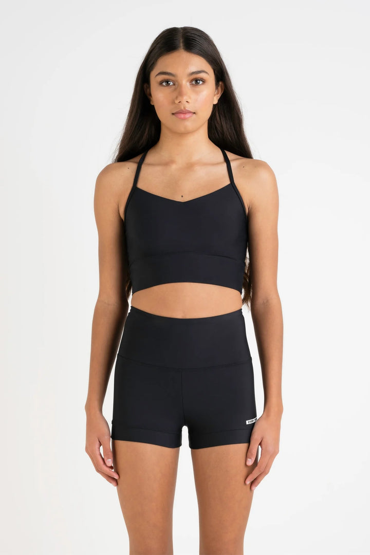 Every Turn Long Lined Singlet Crop Top LLCS