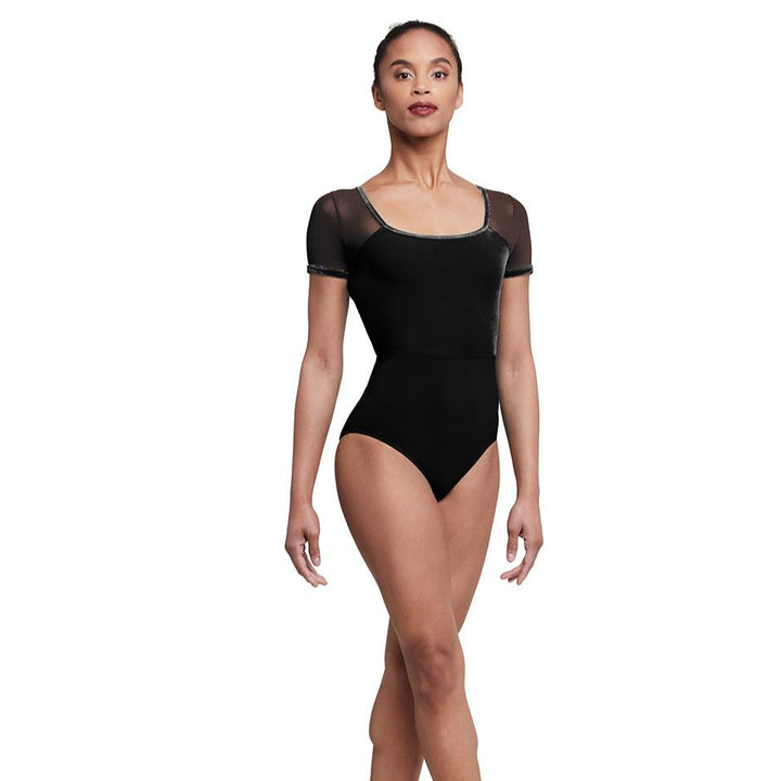 Bloch Cap Mesh Paneled Leotard L5262