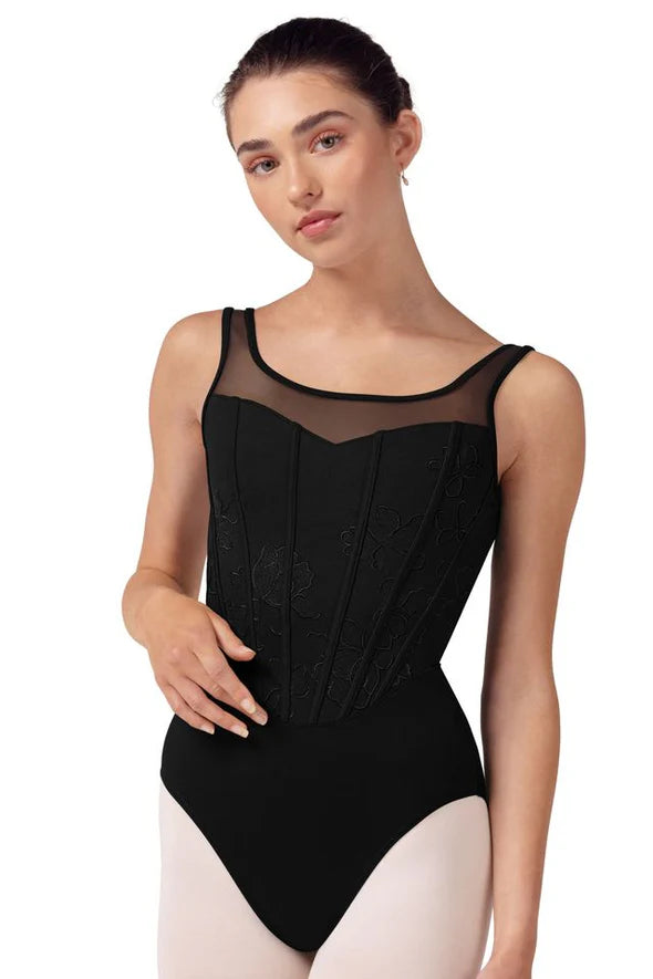 Bloch Adult Corset Floral Leotard L50002