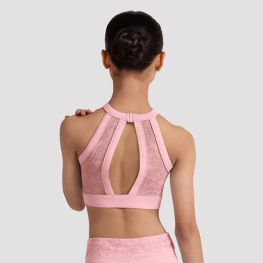 Bloch Child Embroidered Bra Top CZ30008