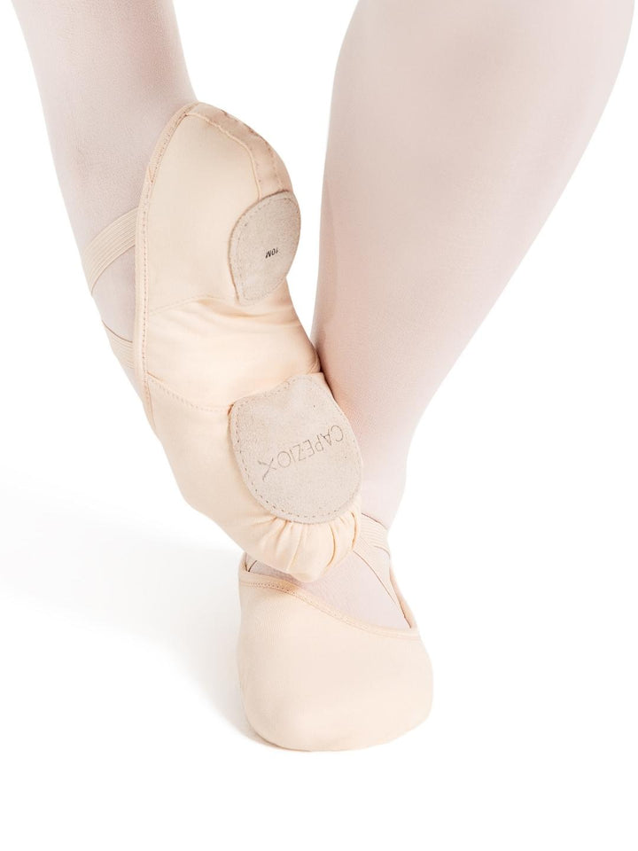 Kids Adult Ballet Shoes Stretch Fabric Split Sole Women Ballet