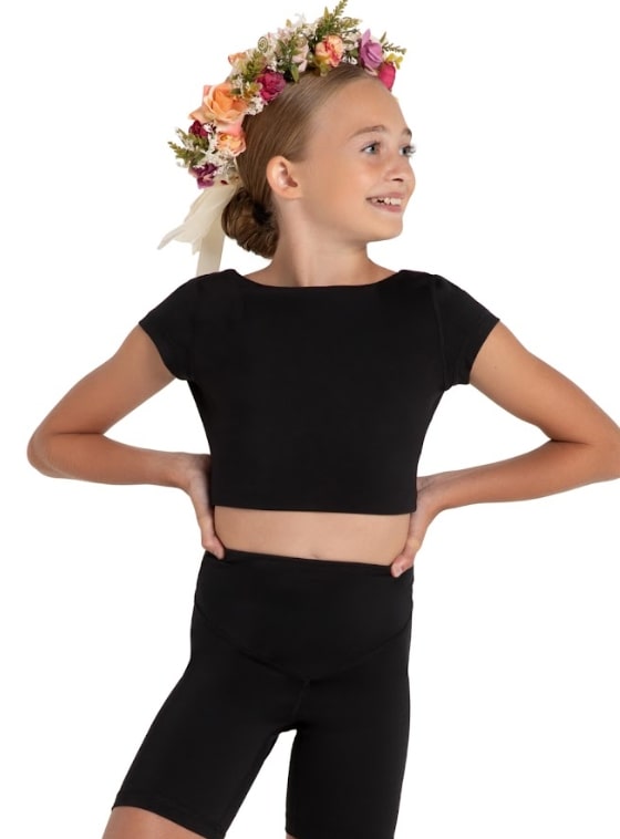 Capezio Clover Crop Top 12091C/12091W