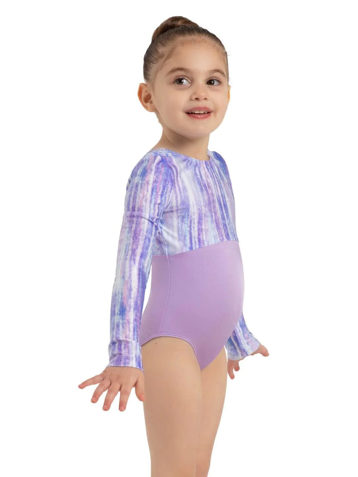 Capezio Mermaid Long Sleeve Gym Suit 12115C-TDA