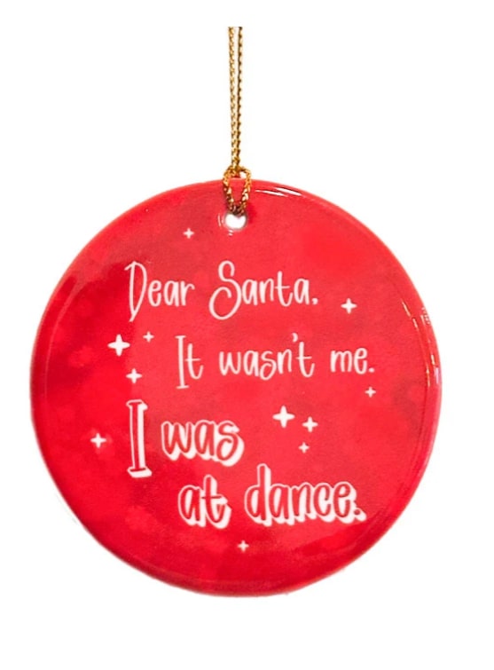 Covet Dear Santa Ornament DS-ORN-P