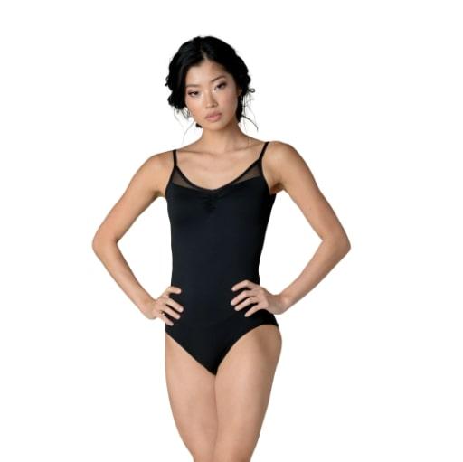 Danznmotion Adult Demi Cami Mesh Leotard 22132A