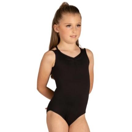 Danznmotion Child Lattice Cami Leotard 24133C