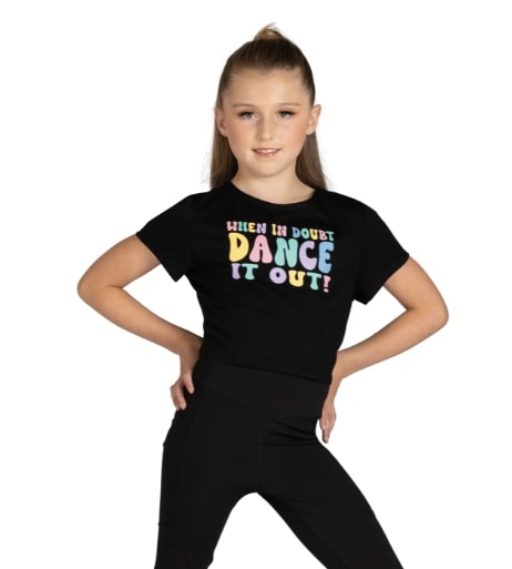 Danznmotion Child When In Doubt Tee 24311C