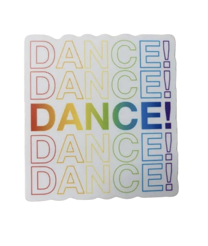 Denali & Co. Dance! Rainbow Sticker