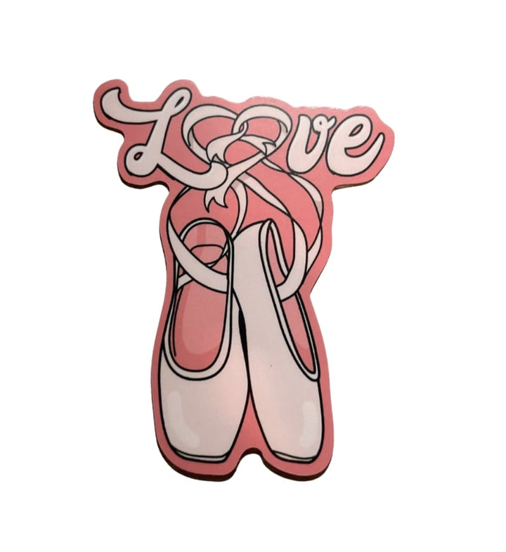 Denali & Co. Pointe Shoe Love Sticker