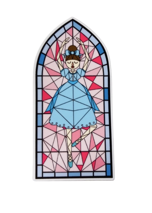 Denali & Co Clara Stain Glass Sticker – Gabie's Boutique