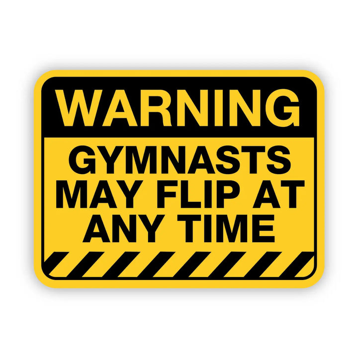 Denali & Co Gymnasts May Flip Sticker