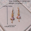 GB Ballerina Gem Dangl Earring BGE-26