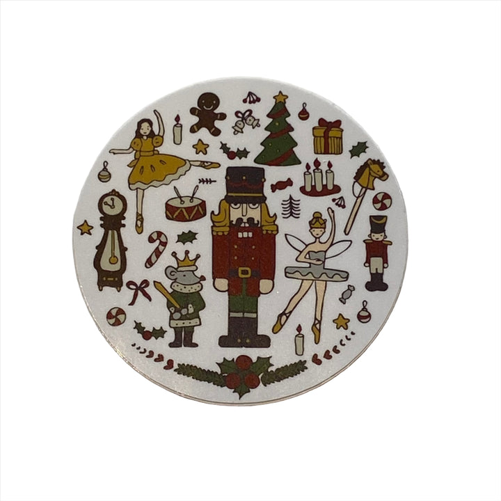 Denali & Co Vintage Nutcracker Sticker