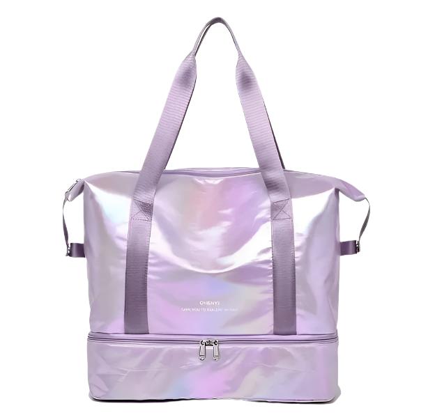 GB Holographic Tote Dance Bag Purple HTDB-PUR