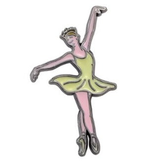 GB Yellow Ballerina Pin #Style2