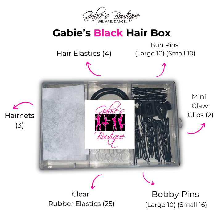 GB Black Hair Box HB-BLK