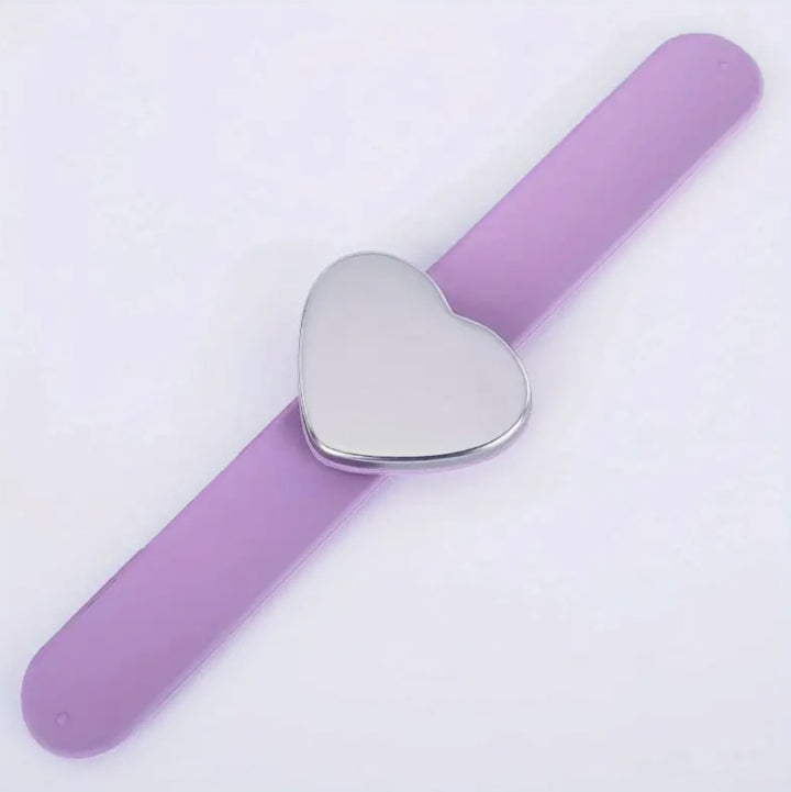 GB Purple Magnetic Hair Pin Bracelet WM-HEART-PUR