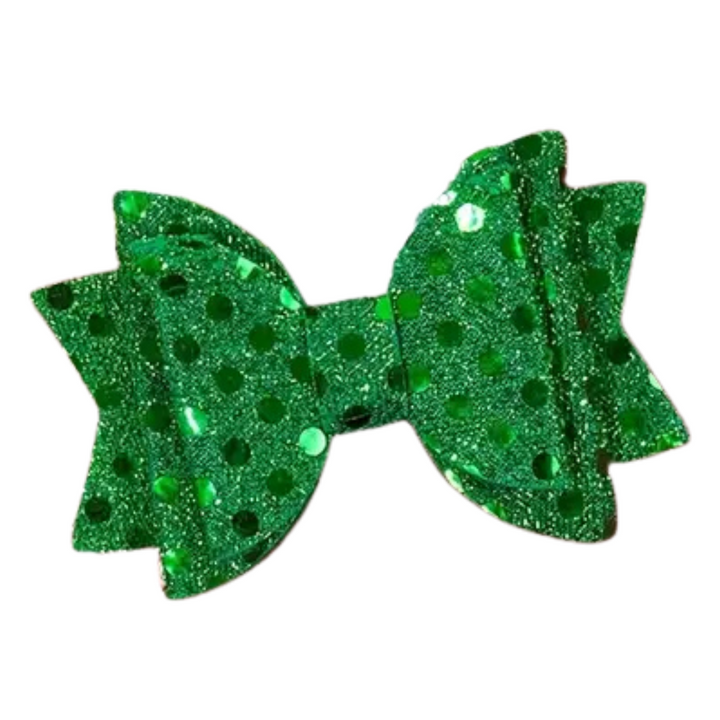 GB Sparkle Christmas Clip Bow