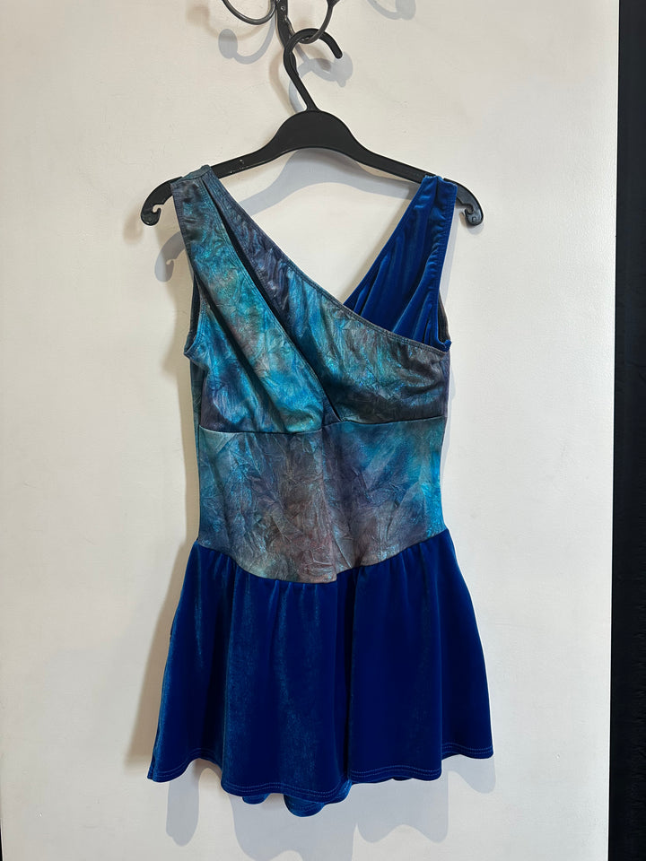 Motionwear Midnight Blue Overlay Dress #8101-849
