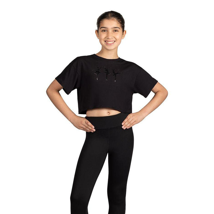 Mirella Child Glow Crop Top M1563C