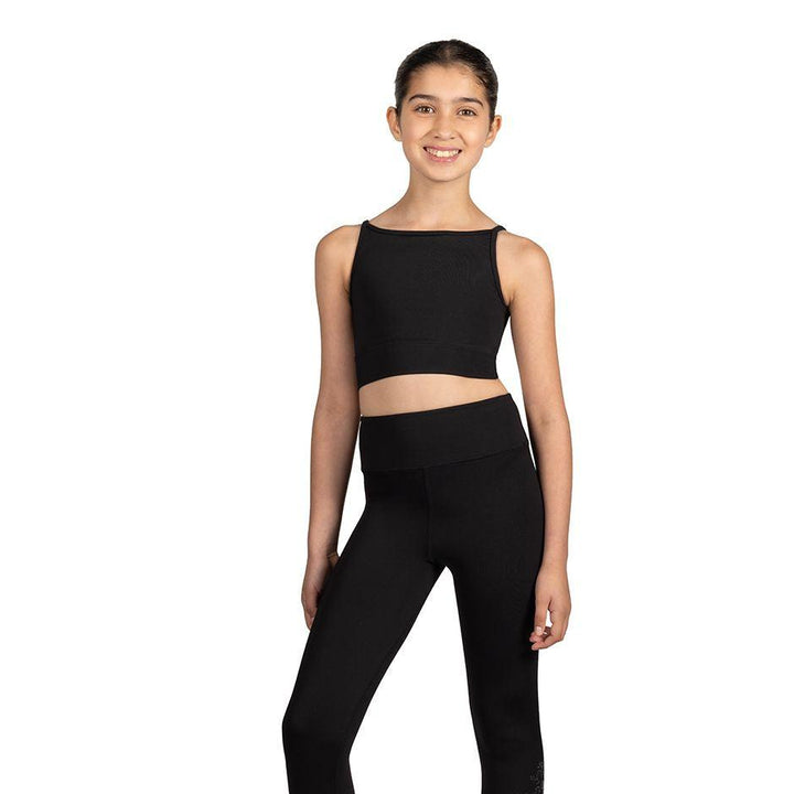 Mirella Child Twist Crop Top M1250C