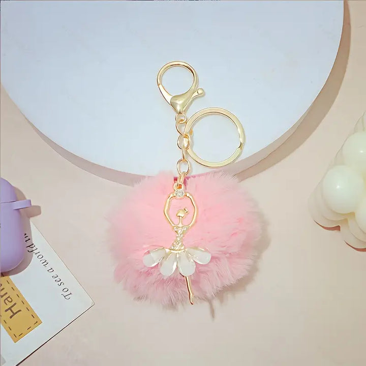 GB Plush Ballerina Bag Tag PBBT-24