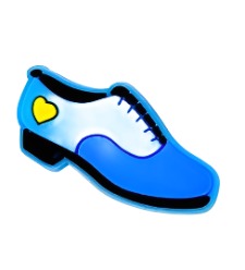 So Danca Blue Tap Shoe Jibbitz AC49-BTAP