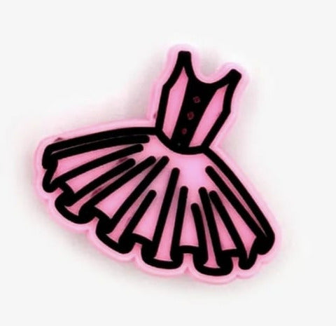 So Danca Pink Tutu Dress Jibbitz AC46-PTDJ