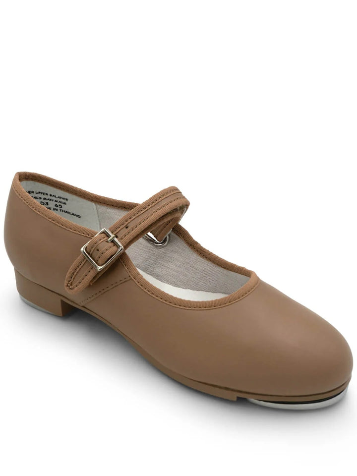 Capezio Child Mary Jane Full Sole Leather Tap Shoe 3800C
