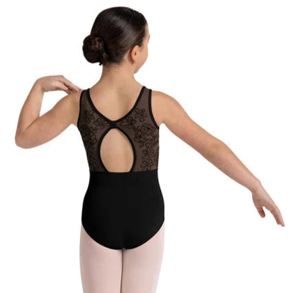 Bloch Child Embroidered Keyhole Leotard CL50005