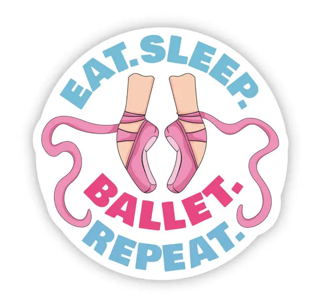 Denali & Co. Eat Sleep Ballet Sticker