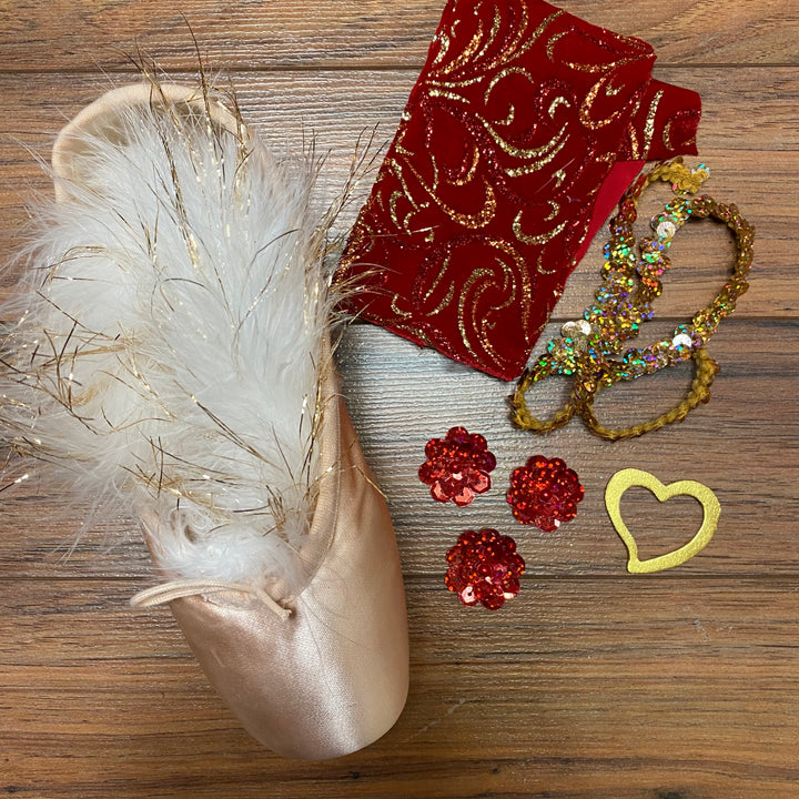 Red Pointe Shoe Decorating Kit