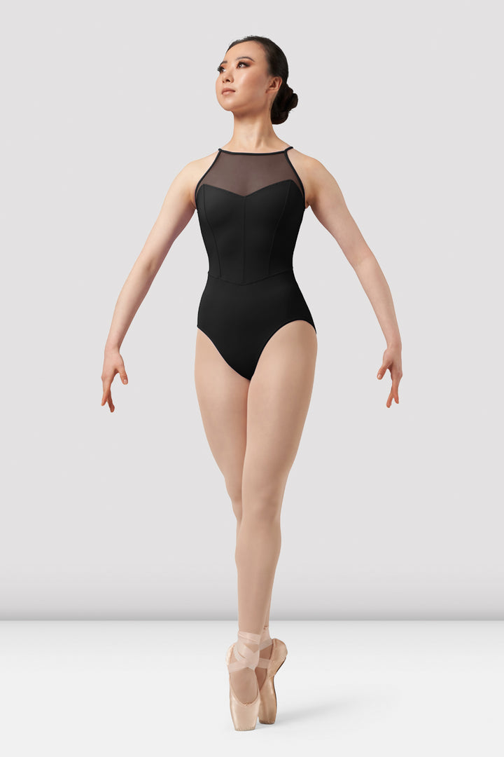 Mirella Adult Paneled Rib Leotard M3108LM-Gabie’sBoutique Newmarket Ontario - Local Pick-Up and Canada Wide Shipping 