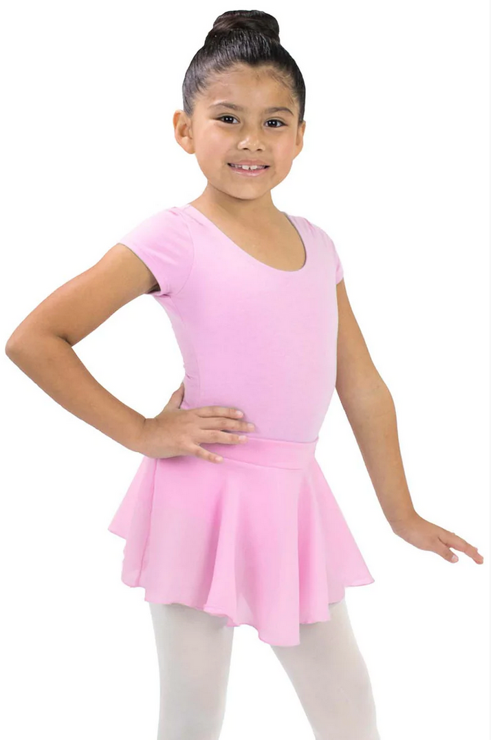 Body Moves Child Pink Georgette Skirt BM2155G
