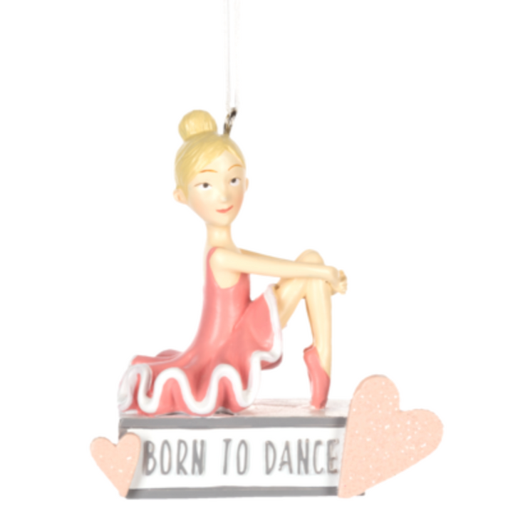 Ganz Born to Dance Ornament