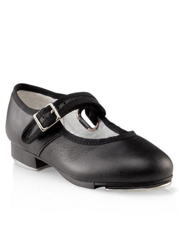 Capezio Child Mary Jane Full Sole Leather Tap Shoe 3800C