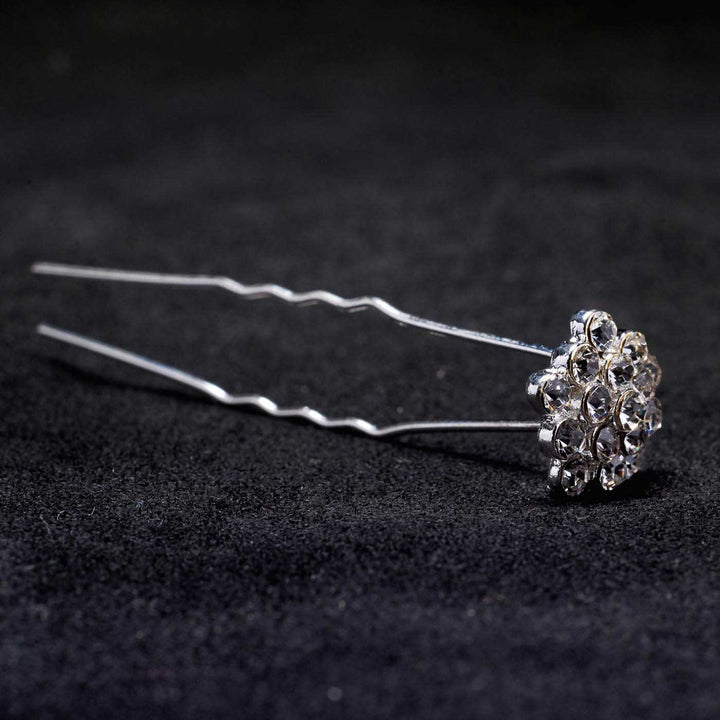 KBG Single Crystal Cluster Hairpin SS062-S